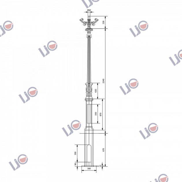 Best Lamp Post designs for street lighting and landscape decoration