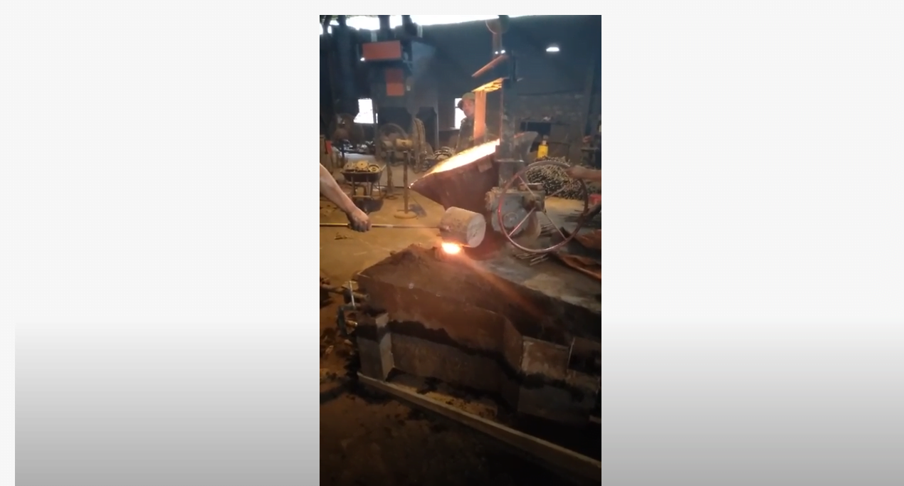 high quality custom iron casting foundry factory