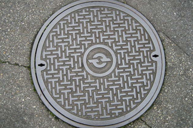 Ductile Cast Iron Lockable Road Anti-Settling Manhole Cover with Hinge -  China Cover, Drain Hole Cover