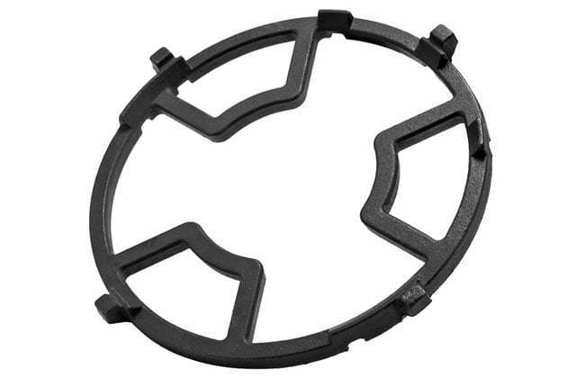 Circle-shape pan support