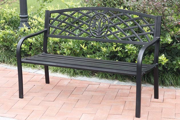 Full casting cast iron bench