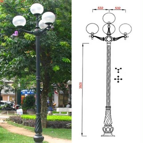VIC LP05 lamp post