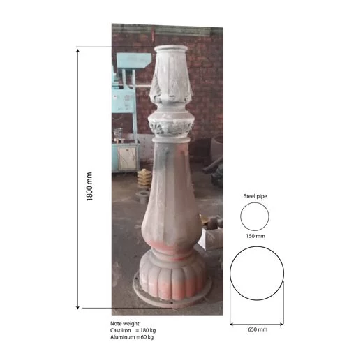 VIC LP23 lamp post base