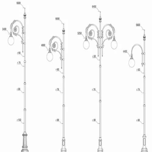 VIC LP25 lamp post