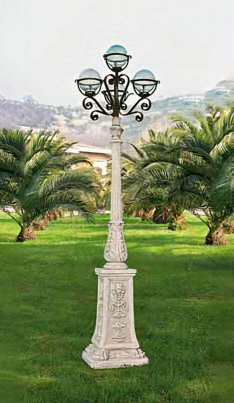 Best lamp post material, What is a lamp post made of and how to choose?