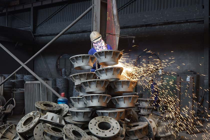 My Dong traditional casting village in Vietnam