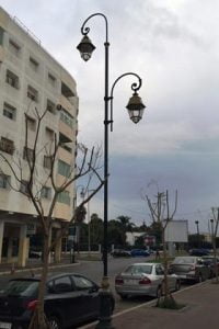 Lamp post in Middle East