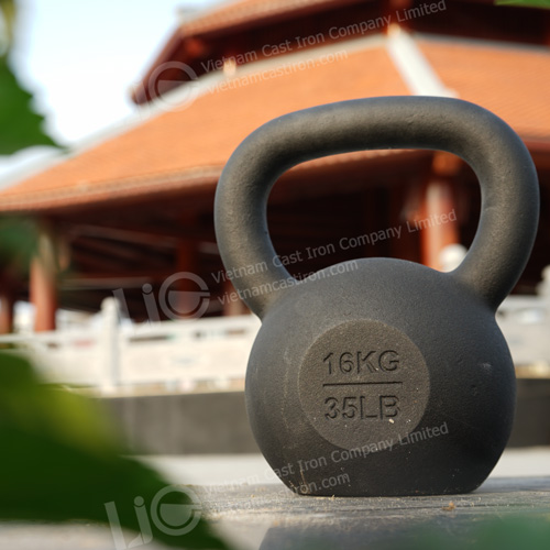 Classic Cast iron Kettlebell with Powder Coating