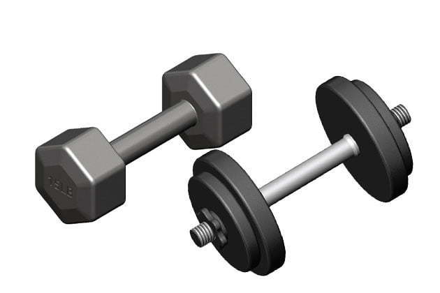 Fixed weight dumbbell vs adjustable dumbbell