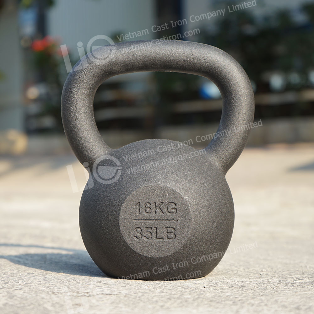 16kg Kettlebell, Classic Cast Iron