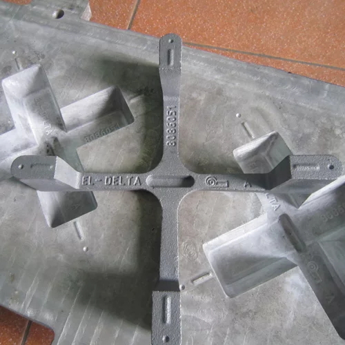 cast iron pan support grid production