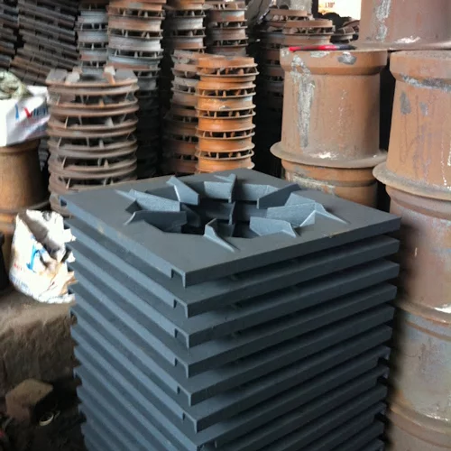 cast iron pan support square frame with 8 arms