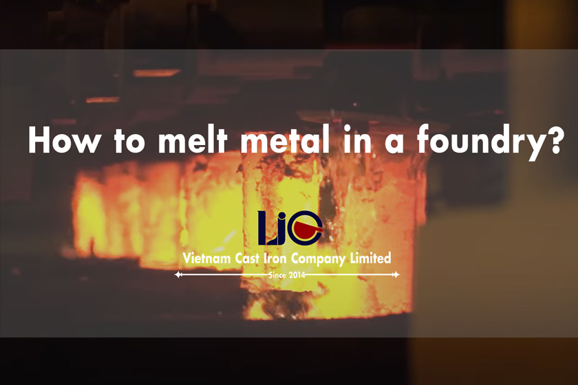 how to melt metal in a foundry
