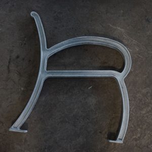 OEM aluminum casting bench end