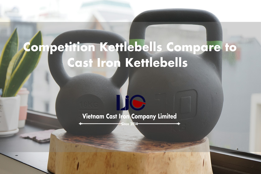 competition kettlebells compare to cast iron kettlebells