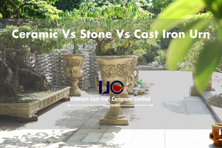 Ceramic Vs Stone Vs Cast iron urn