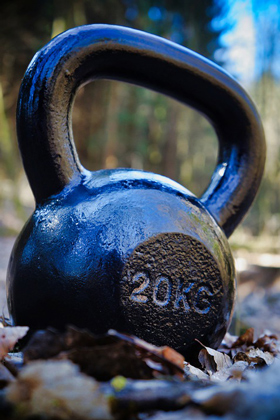 Cheap kettlebell maintains ueven surface finish and cheap painting