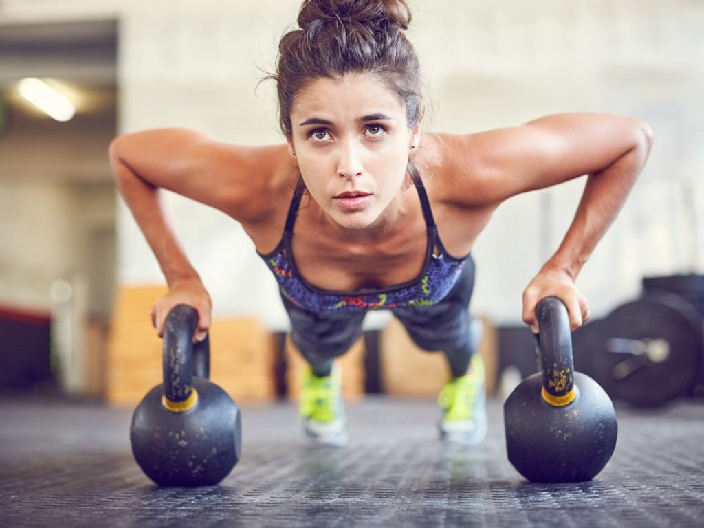 Kettlebell workout