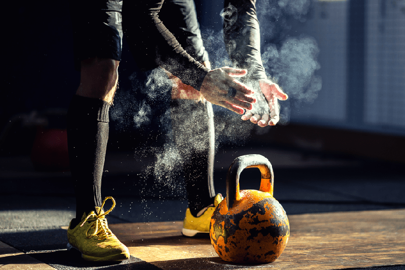 Kettlebell workout